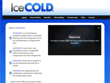 Tablet Screenshot of icecoldglobal.com
